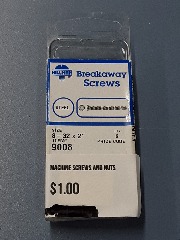 8 - 32 x 2 Screws and Nuts