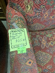 Burgundy design chair