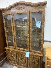 Wooden 2 piece cabinet