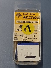 Assorted Light Duty Anchors