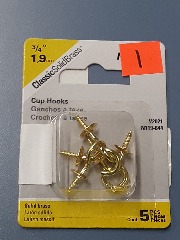 3\/4 Cup Hooks