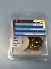 4 Piece Swivel Glides 3\/4\