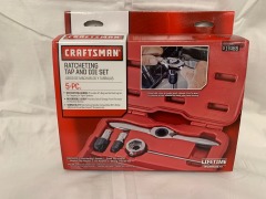 Craftsman Ratcheting Tap and Die Set