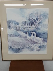 Geese Painting