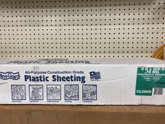 9ftx400ft .70mil Polyethylene Sheeting