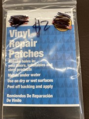 Vinyl Repair Patches Black