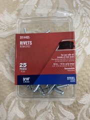 3\/16\u201d STEEL RIVETS 25 pack
