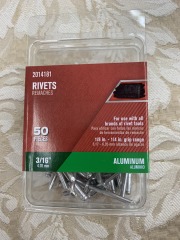 3\/16\u201d ALUMINUM RIVETS 50pack