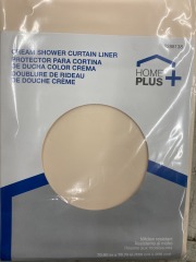 Cream Shower Curtain Liner 70.9x78.74