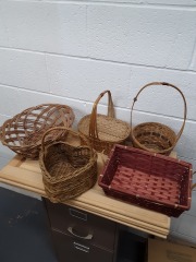 Small Assorted Wicker Baskets