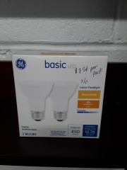 GE Basic Warm White LED (2 Bulbs)